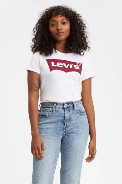 Levi’s The Perfect Original Tshirt White