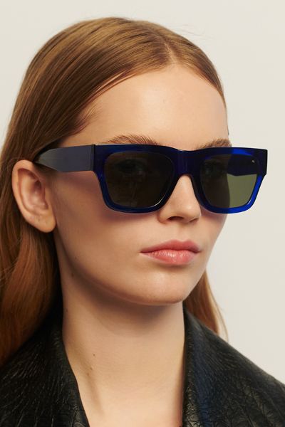 A.KJAERBEDE Agnes Sunglasses Dark Blue Transparent