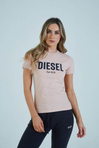 Diesel Francine Tshirt Pink