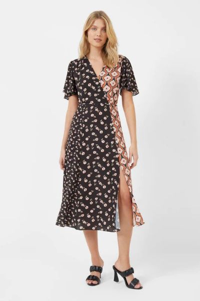 French Connection Francine Midi Dress