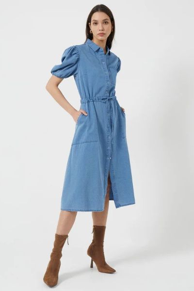 French Connection Chambray Shirt Dress