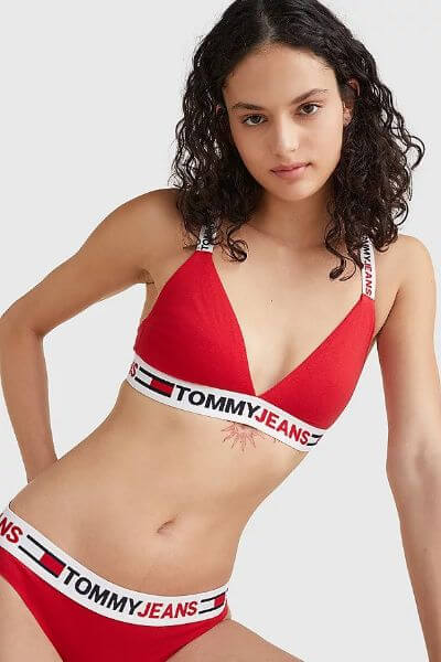 Tommy Hilfiger Unlined Triangle Red