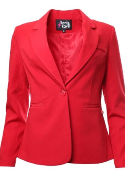 Rant and Rave Bevin Blazer Red