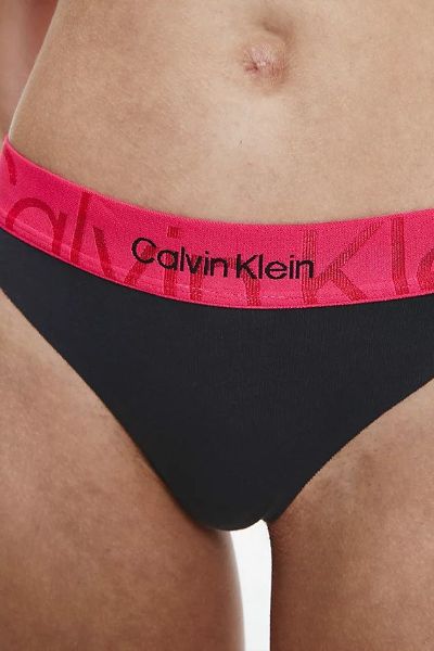 Calvin Klein Unlined Bralette Black/Pink