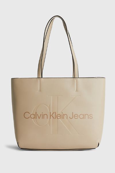 Calvin Klein Sculpted Shopper Bag Dune