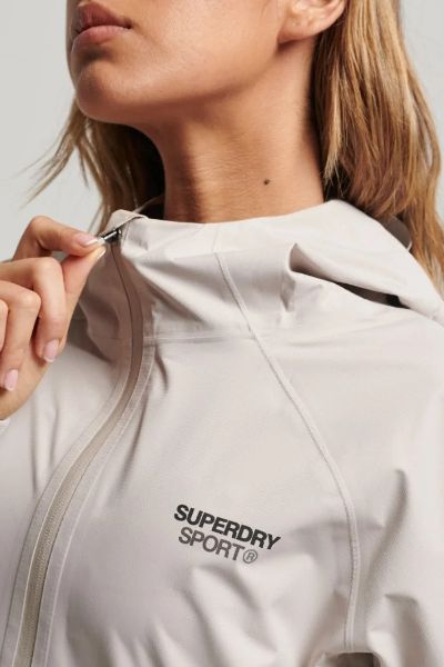 Superdry Waterproof Jacket Grey