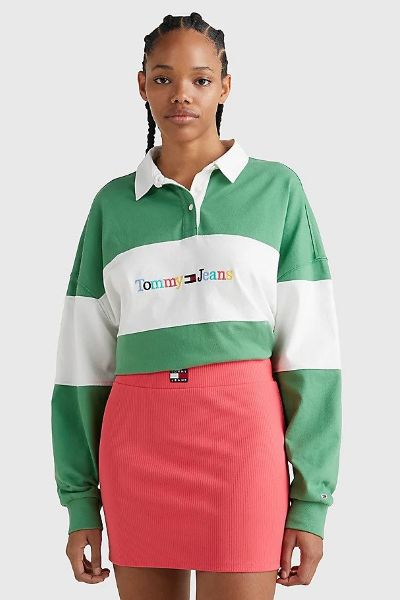 Tommy Hilfiger Colour Serif Rugby Green