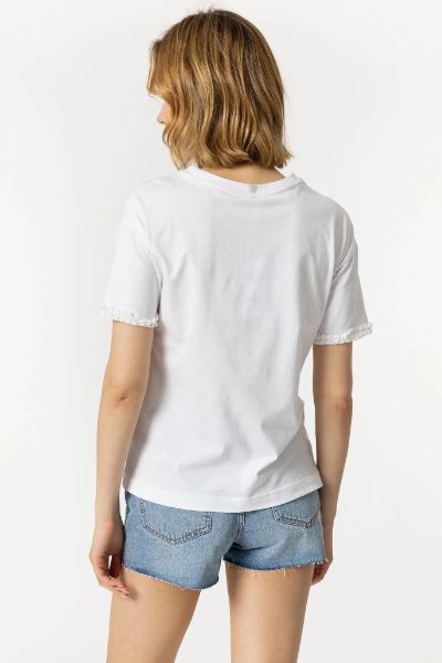 Tiffosi Crystal T-Shirt White