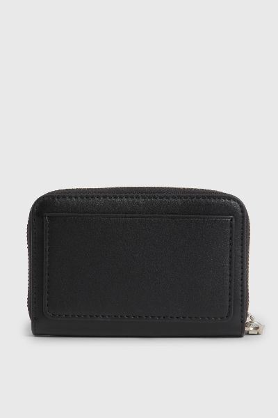 Calvin Klein Sculpted Zip Wallet Black