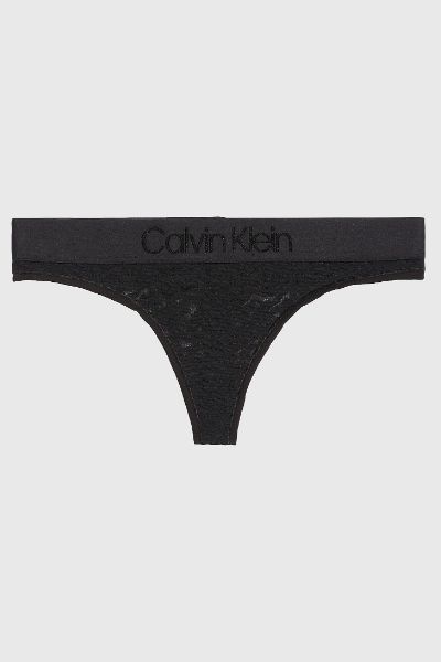 Calvin Klein Lace Thong Black