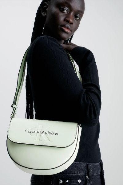 Calvin Klein Saddle Shoulder Bag Mint