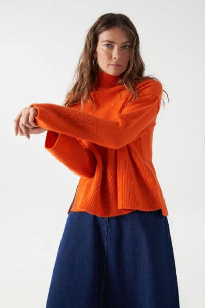 Salsa Wool Knit Orange