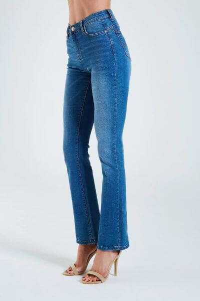 Diesel Gina Bootleg Jeans