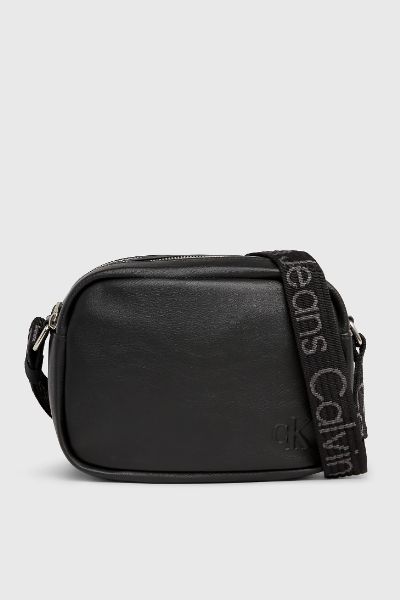 Calvin Klein Ultralight Double Zip Bag Black