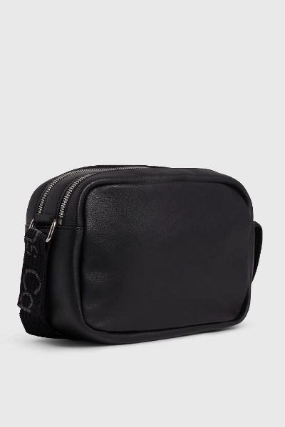 Calvin Klein Ultralight Double Zip Bag Black