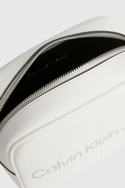 Calvin Klein Sculpted Camera Bag White