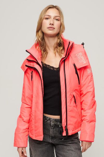 Superdry Mountain Windbreaker Jacket Pink