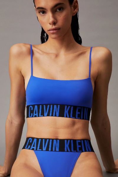 Calvin Klein Unlined Bralette Blue