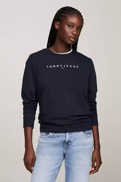 Tommy Hilfiger Linear Crewneck Navy