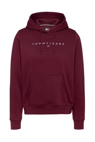 Tommy Hilfiger Linear Hoodie Deep Rouge