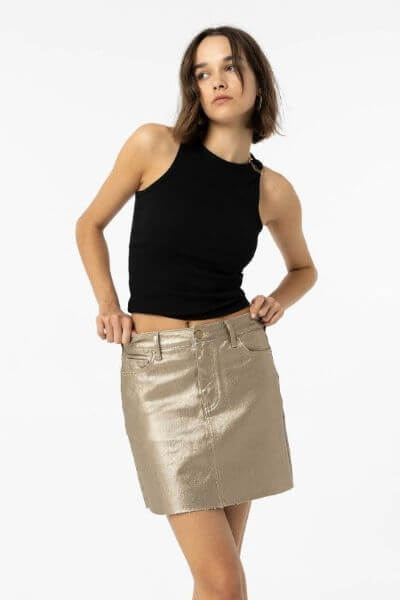 Tiffosi Naomi Skirt Gold