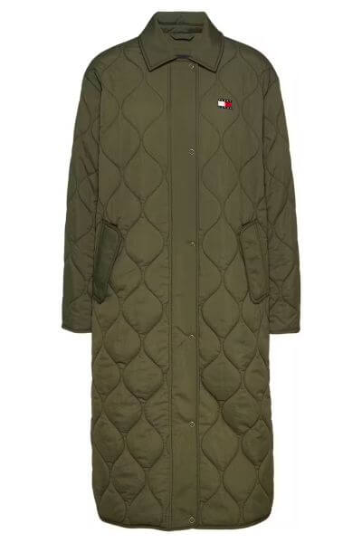 Tommy Hilfiger Onion Quilt Coat Green