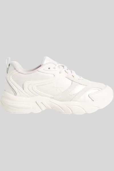 Calvin Klein Retro Tennis Trainer White/Peach