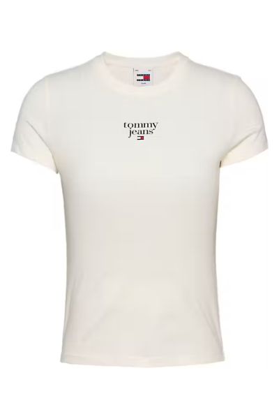 Tommy Hilfiger Slim Essential Logo Tee White