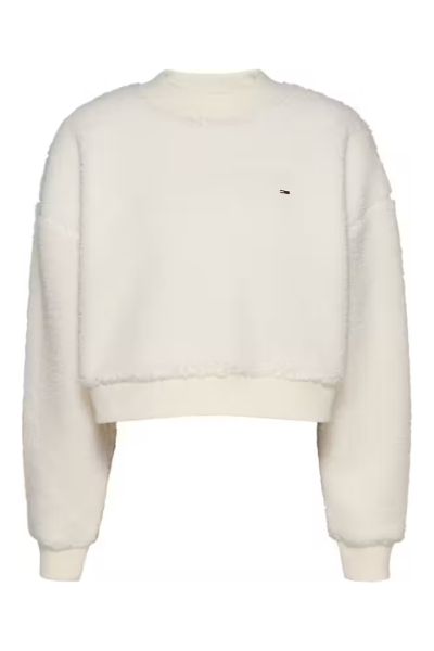 Tommy Hilfiger Teddy Crewneck White