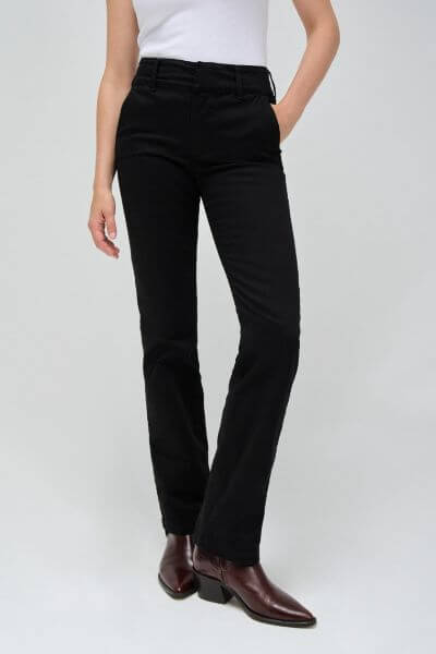 Salsa Secret Chino Straight Jean Black