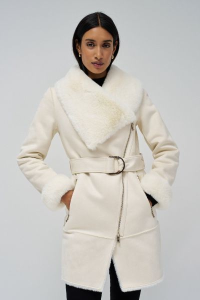 Salsa Diana Sheepskin Coat Cru