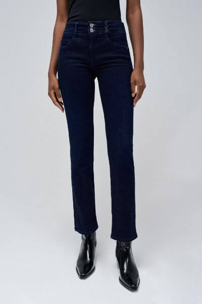 Salsa Secret Straight Jean Dark Wash