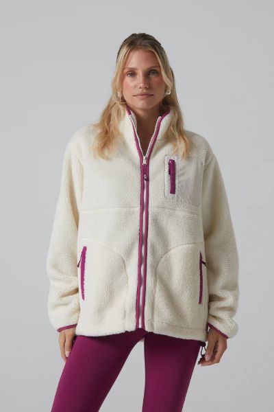 Diesel Emery Fleece Zipper Ivory